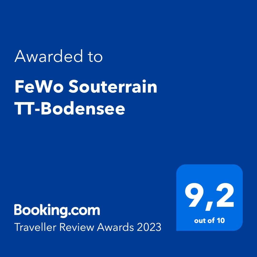 Fewo Souterrain Tt-Bodensee Tettnang Exterior foto